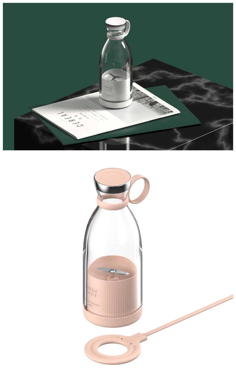 Batidora batidora eléctrica de 350ML, máquina recargable USB, batidora portátil para el hogar, taza, Kit de herramientas de cocina