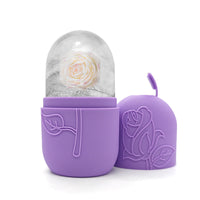 Thumbnail for Masajeador facial con bandeja de hielo y rodillo para aliviar la hinchazón