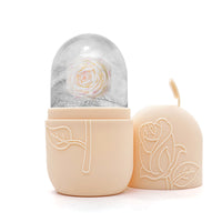 Thumbnail for Masajeador facial con bandeja de hielo y rodillo para aliviar la hinchazón